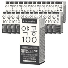 서울대 밥스누 포스트바이오틱스 약콩100, 190ml, 24개