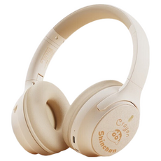 StarR 크레용 신짱 다이나믹 블루투스 헤드폰, TV15, 베이지