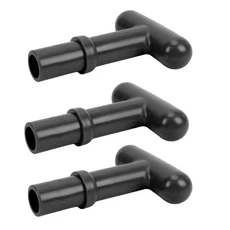 씨센스 알루미늄 카약 및 카누 패들 샤프트 T자형 그립 폴리프로필렌 블레이드 성인용 레크리에이션 스포츠 바다 급류 낚시 카약에 적합, 3-Foot