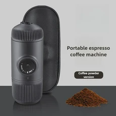 휴대용 컴팩트 에스프레소 수동 핸드 커피 캡슐 머신