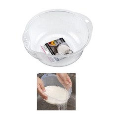 이노마타 세척볼 쌀 과일 야채 바가지, 2개, 단일