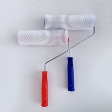 9인치 세트 인테리어 페인트 바닥 롤러와 브러쉬 셀프 WWFLOP75, 9in