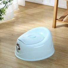 兒童馬桶 移動式寶寶坐便器：防滑加高設計，環保材質，方便清洗, 藍色