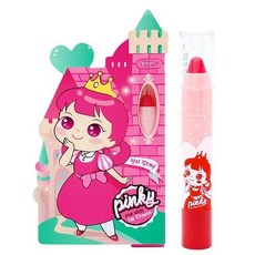 I'm PINKY 韓國兒童潤色護唇膏 2.5g 三色可選 椰子油保濕 孩童安心, 01莓果紅, 1支