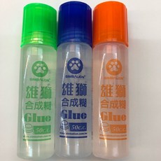 （妮的文具）雄獅 合成糊 HG-50 透明膠水 50cc, 1個