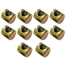 아이베란다 짱구너트 연결부속 철물 볼트 삽입형, M8, 20개