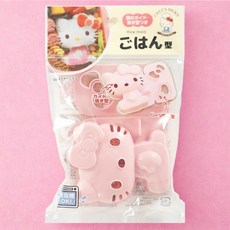 산리오 밥틀 캐릭터 도시락 꾸미기 소풍 도시락틀 도시락 데코, 1개, 키티