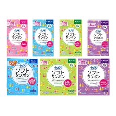 일본 유니참 소피 탐폰 라이트 레귤러 슈퍼 슈퍼플러스 Unicharm SOFY Tampon, 34개입, 1개