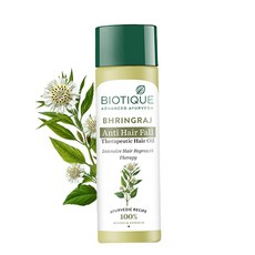 Biotique Biotique Bio Bhringraj Soothing Hair Oil for Hair thinning Intensive Hair nourishment 120 m