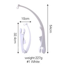 [해외배송]아마존 목재 아기 모빌 받침대 아기 안심 받침대 신생아용 충전용 침대방울, 우드 모빌 스탠드 화이트