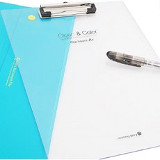 모닝글로리 4000 A4 투명 클립보드 PS 2.5T