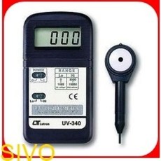 Lutron UV-340 紫外線光強度計 UVA/UVB 測量儀, 1個
