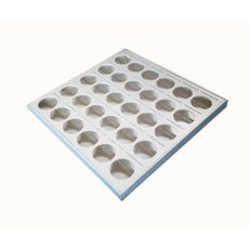 검진 소변컵 건강 정리 30웰 분배 트레이 경구 커피, 1개, D. 30구멍 트레이 분배컵