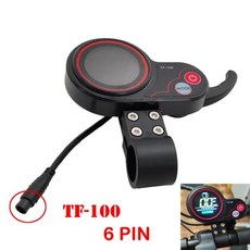전동킥보드계기판TF-100 디스플레이 5/6 핀 USB 충전 스쿠터 패널 통신 기기 KUGOO M4 전기 컨트롤러용 02 6Pin TF100 6핀 1개, 02 6 PIN × 1개, 02 6 PIN