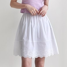 에스랑제이 아사면 레이스 속치마