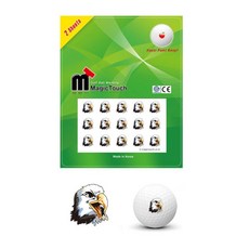 골프 첫 라운딩 이글샷 독수리스티커 2개 볼표시 타점스티커 팀웍