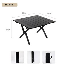 휴대용 야외 캠핑 가볍고 편안한 접이식 의자 공원 레저 해변 1인용 등받이, 04 black