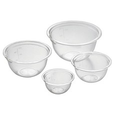 微波爐專用攪拌碗 4 件裝, 1個, 單品