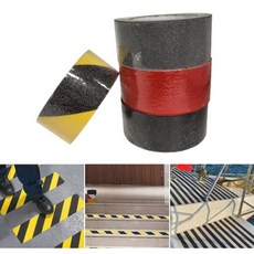 5m 미끄럼방지 논슬립테이프 미끄럼방지테이프 논슬립테이프 미끄럼방지스티커 논슬립 논슬립패드, 검정노랑, 검정노랑