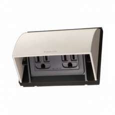 Panasonic 國際牌 白色掀蓋式防雨插座 WKF2105W 戶外防潮安全雙插座, 1個