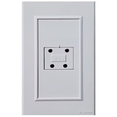 매립형 일반 유선 전화 매입 콘센트 전화기 단자 벽, 1