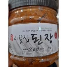 오 별난 전통장 시리즈(고추장 된장 청국장), 1개, 1kg