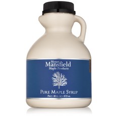 맨스필드 메이플 순수 버몬트 메이플 시럽 플라스틱 용기 골든 Mansfield Maple Pure Vermont Maple Syrup in Plastic Jug (Grade A G, N/A, 16.00 Fl Oz (1팩), 1개, 473ml
