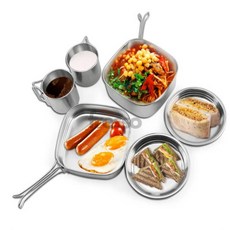 프레소 스텐 쿠커세트 캠핑용품