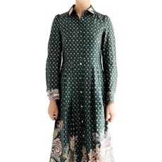 비꼴리끄 새틴 코튼 셔츠카라 원피스 656506