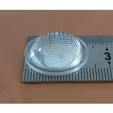 호환 플라스틱 렌즈 직경 22mm ~ 25mm Plano 볼록 광학 렌즈 1W ~ 10W LED 조정 가능한 초점 거리 볼록 렌, 02 D23mm Netlike