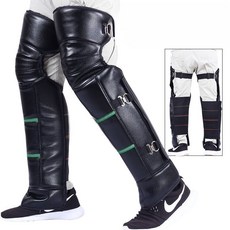 겨울 오토바이 방한 무릎 보호대 남녀공용 긴 기장 방풍 바이크 자전거 하체보호대 발토시, 1개, B_두꺼운 플러시 무릎 보호 30cm