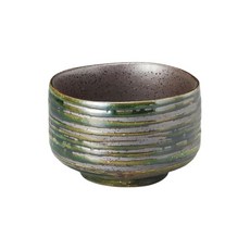 에얼넷(Ale-net) 말차 그릇 11.5×H7.2cm 오리베 브러시 무늬 말차 그릇 다도 다도 도구 말차 찻그릇 도자기 미노야키 일본산