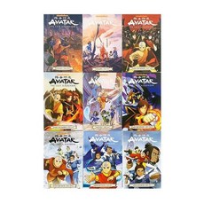 【 臺灣現*貨贈書籤】正版出貨降世神通 英文原版 Avatar 英語漫畵故事書 第一二季全套18冊 國中大書局 正品, 降世神通第二季9冊
