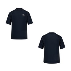 [AK플라자] [레노마수영복] 아동 공용 반팔 래쉬가드 KS2F911_BK