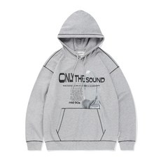 GAINSBORO 온리더사운드 후드티_멜란지그레이