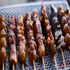 청학동 숯불직화 양념 닭꼬치 닭꼬지 1.6kg(80gX20개) 배달용/간식메뉴용/야키토리, 1개
