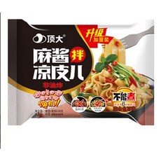 량피 면피 딩따아 미엔피일 DingDa MianPi 중국 비빔면, 5개, 120g