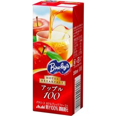 일본 아사히 바야리스 호텔 브렉퍼스트 사과 100% 주스 200ml 24팩