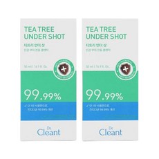 2개 닥터클린트 티트리 언더샷 항문 세정제 50ml
