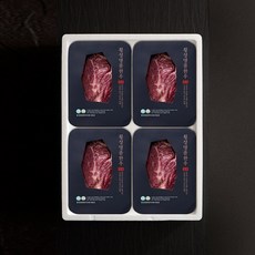 횡성한우 갈비살 300g x 2p + 불고기 300g x 2p 세트, 1세트