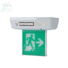 무지스토어 유도등 천정형 소형 단면 우측 피난구유도등