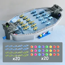 핀볼 기계 장난감 대리석 테이블 전투 투석기 게임 손 눈 조정 부모 자녀 상호 작용 장난감, [03] ATS30310 A, 1개
