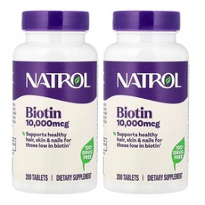 나트롤 비오틴 타블렛, 200정, 2개