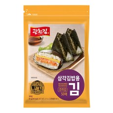 廣川海苔 三角飯糰海苔 調味款 50片入, 60g, 1包