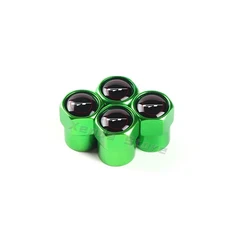 자동차 휠 타이어 밸브 스템 캡 밀폐 커버 기아 GT 라인 리오 씨드 스포티지 피칸토 K5 스토닉 옵티마 액, 05 A Green