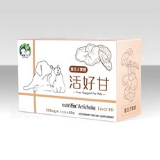 植寵艾尼 活好甘 複方膠囊 60粒 犬貓適用, 1個, 活好甘單盒（60顆）