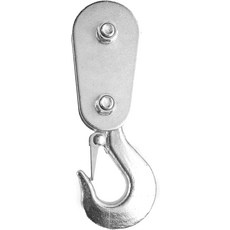 UTV ATV 쿼드 바이크 더트 및 오프로드 복구용 안전 후크 와이어 로프 호이스트가 장착된 Acouto 2톤 헤비 듀티 스내치 블록 풀리