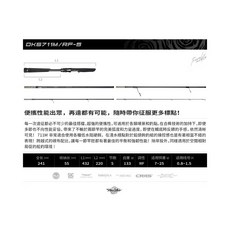 LUREER VALOROUS 暗潮 DARK WAVE 海鱸竿 Fuji SiC 路亞 岸拋 旅竿, DKS711M/RF-5 旅竿