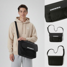 [백화점 정품] 엄브로 뉴테크 메신저백 남여공용 신학기 가방 중학생 고등학생 대학생 숄더백 크로스백