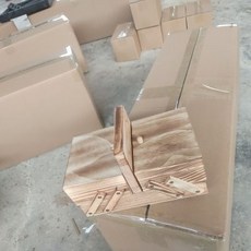 巨匠工廠多層實木復古針線包裝收納手提家用木質工具箱木盒清倉收納箱, 1個, 多層實木復古針線包裝收納手提家用木質工具
